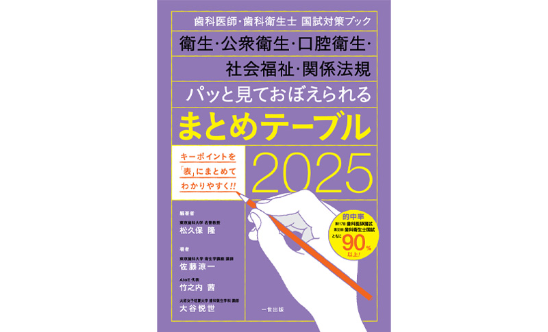 歯科医師・歯科衛生士 国試対策ブック 衛生・公衆衛生・口腔衛生・社会 